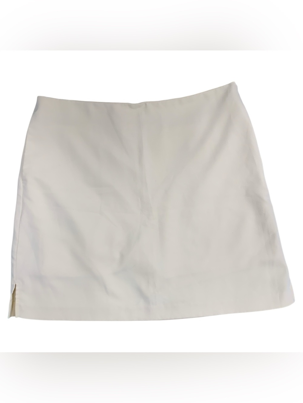 Coral Bay Golf White A-Line Skirt Size M